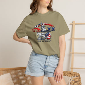 Patriotic 250th Anniversary T-Shirt – 1776–2026 Resurgo Celebration Tee
