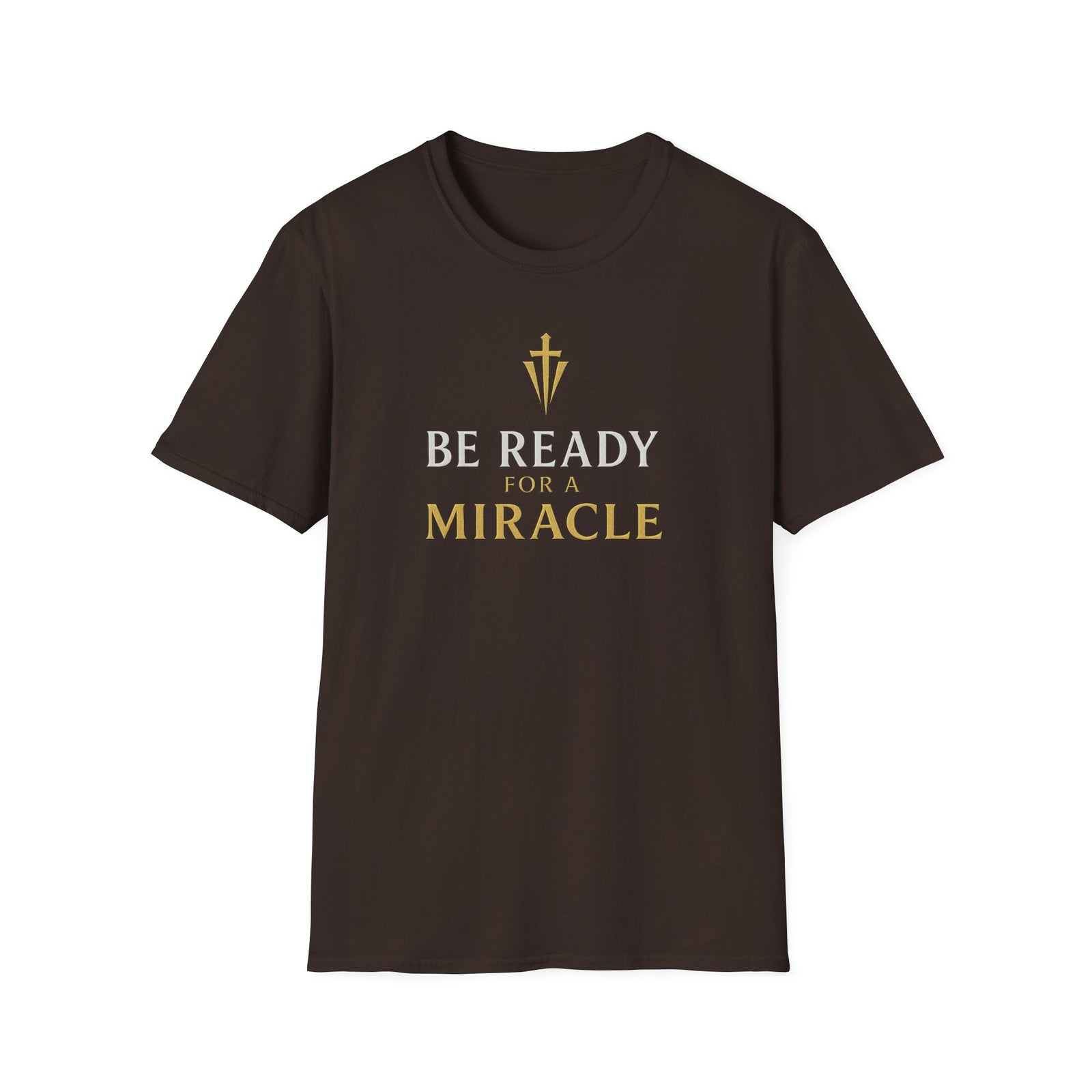 Be Ready for a Miracle T-Shirt — Inspirational Faith Graphic Tee
