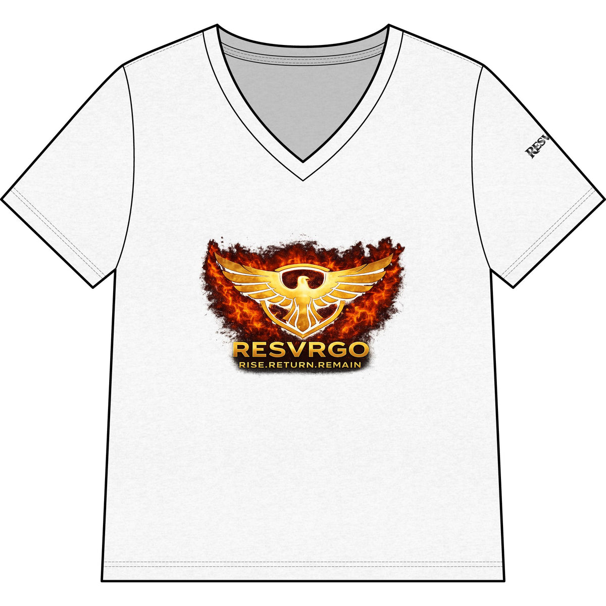 RESVRGO  V-Neck Tee Women's Shirt