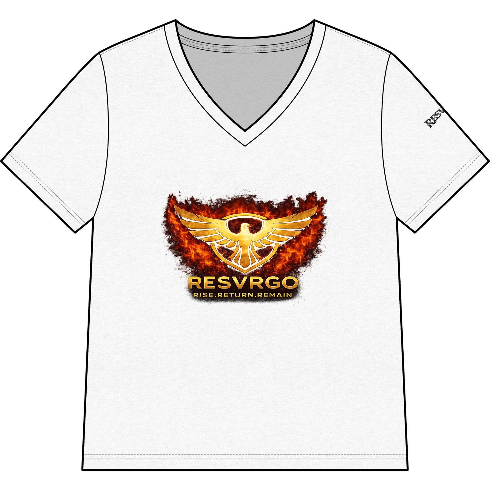 RESVRGO  V-Neck Tee Women's Shirt