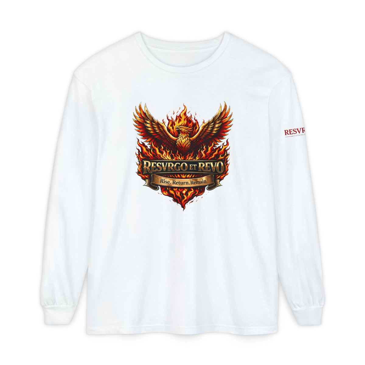 Phoenix Flame Long Sleeve Tee