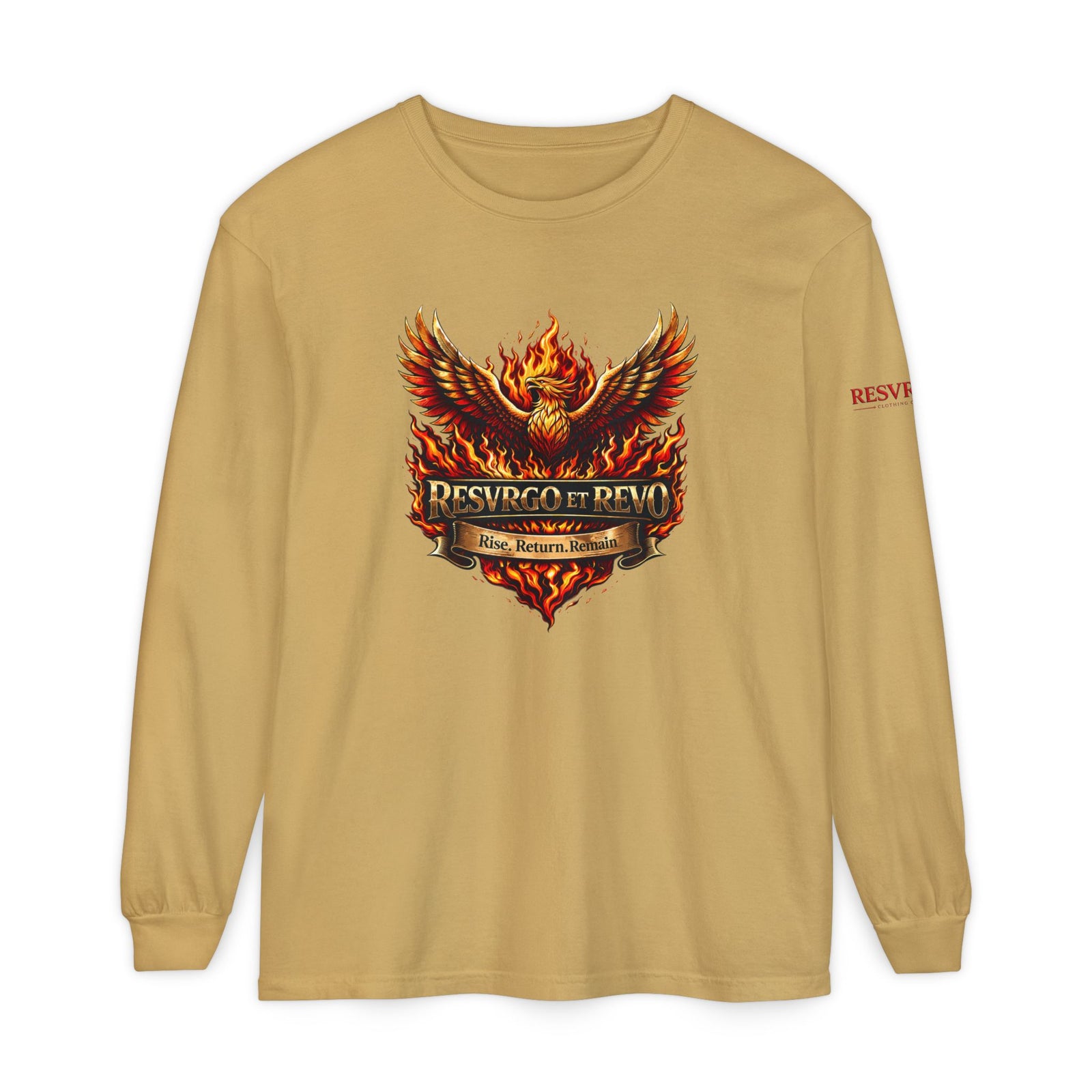 Phoenix Flame Long Sleeve Tee
