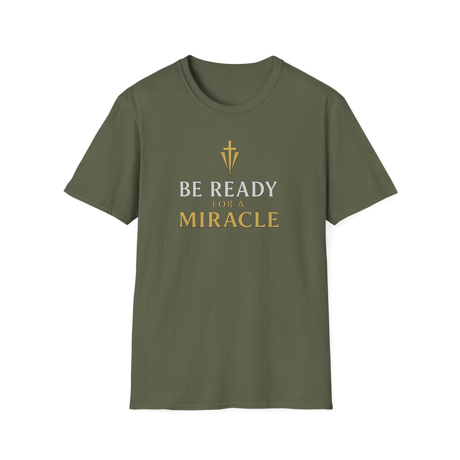Be Ready for a Miracle T-Shirt — Inspirational Faith Graphic Tee