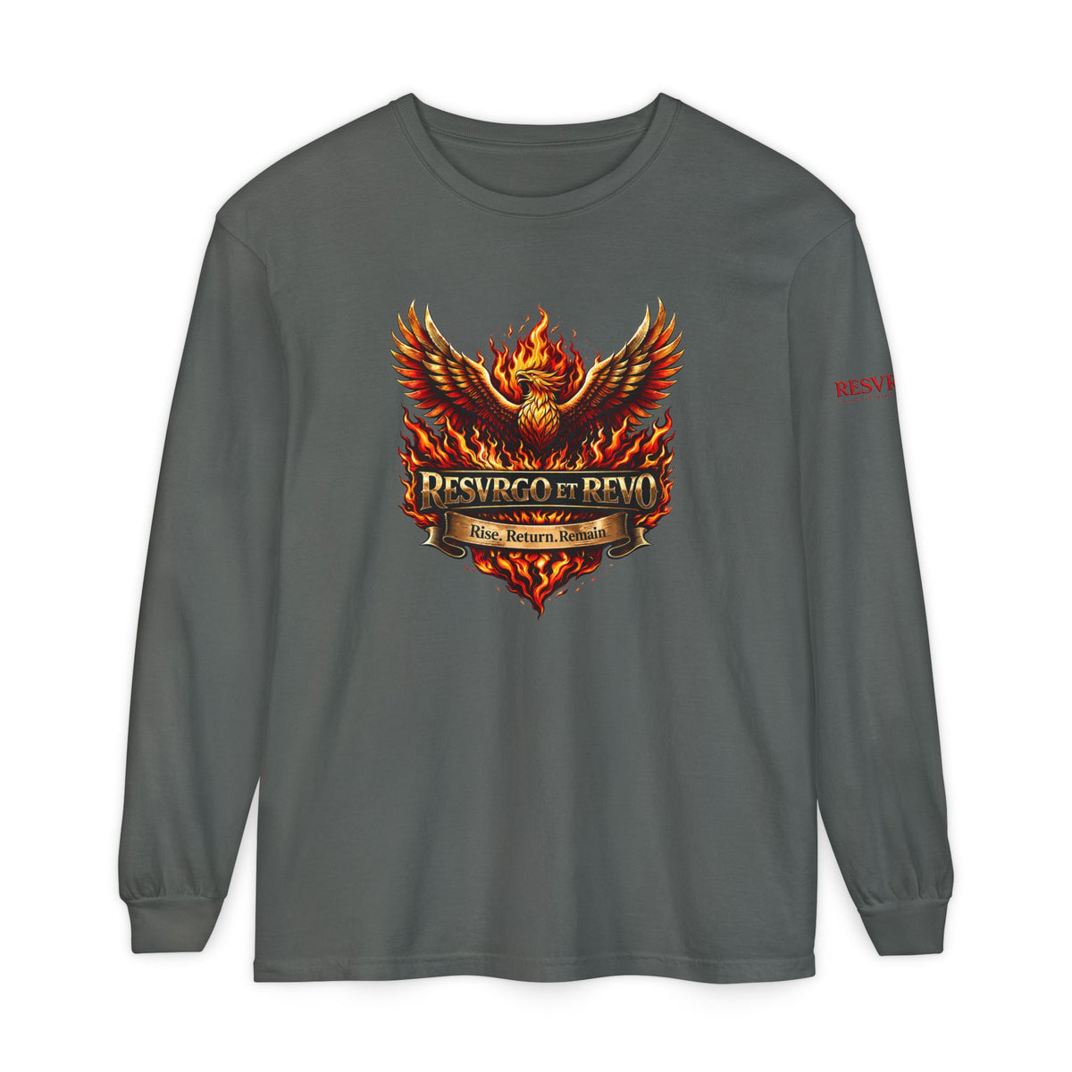 Phoenix Flame Long Sleeve Tee