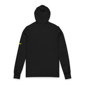 Embrace The Suck Hooded Long Sleeve Tee