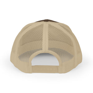American Flag Snapback Trucker Cap — Distressed USA Patriotic Hat