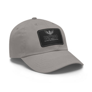 Leather Patch Dad Hat