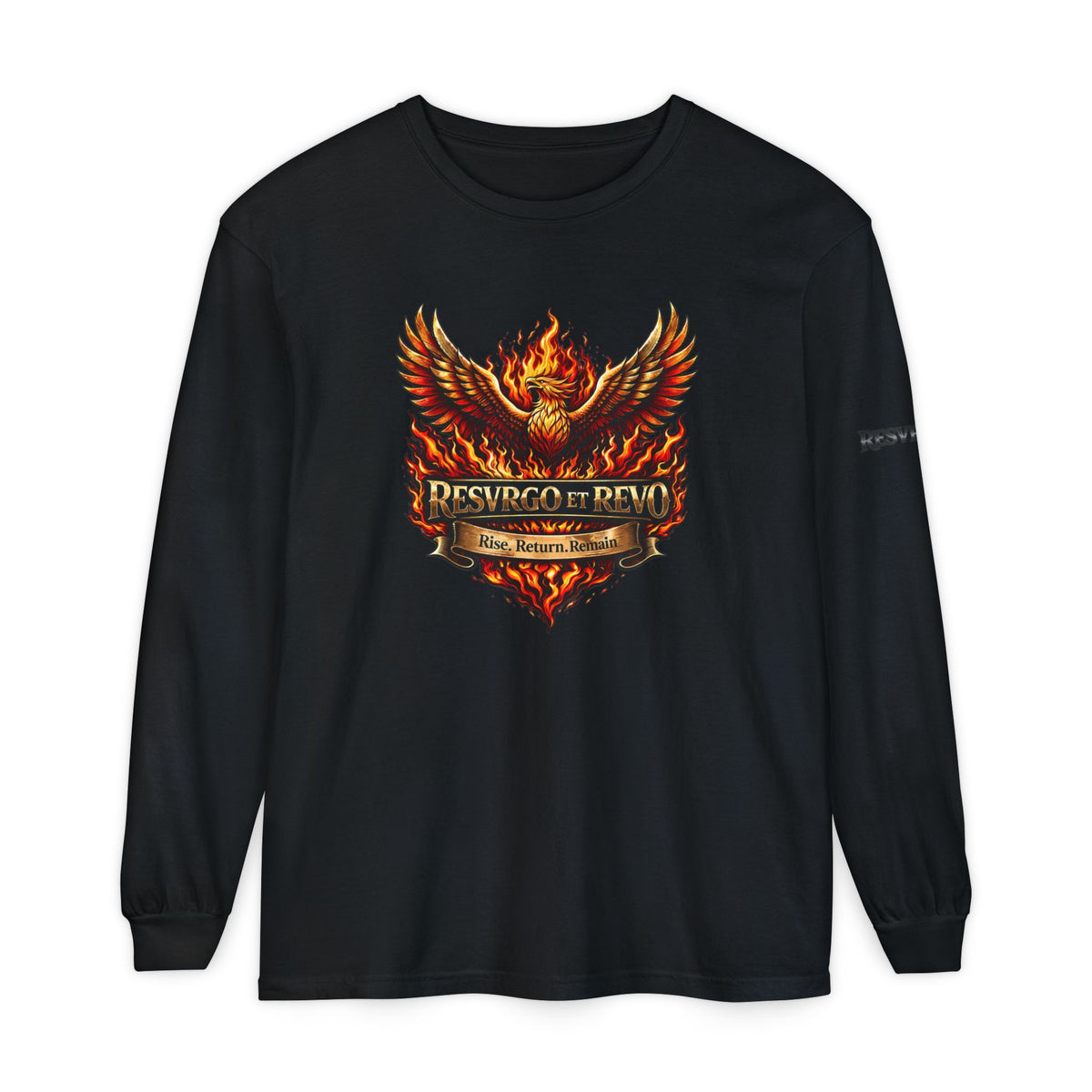 Phoenix Flame Long Sleeve Tee