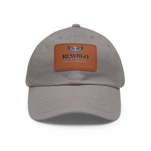 Leather Patch Dad Hat