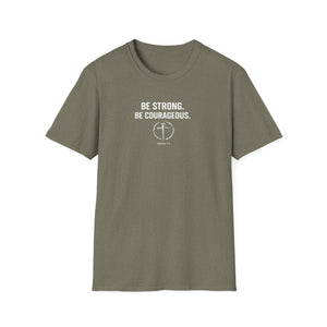 RESVRGO-Joshua 1:9 Inspirational Scripture T-Shirt — Courage & Strength Christian Tee