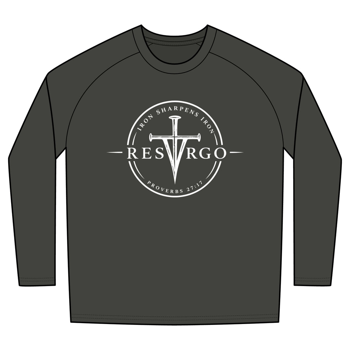 RESVRGO — Proverbs 27:17 Inspirational Christian Tee