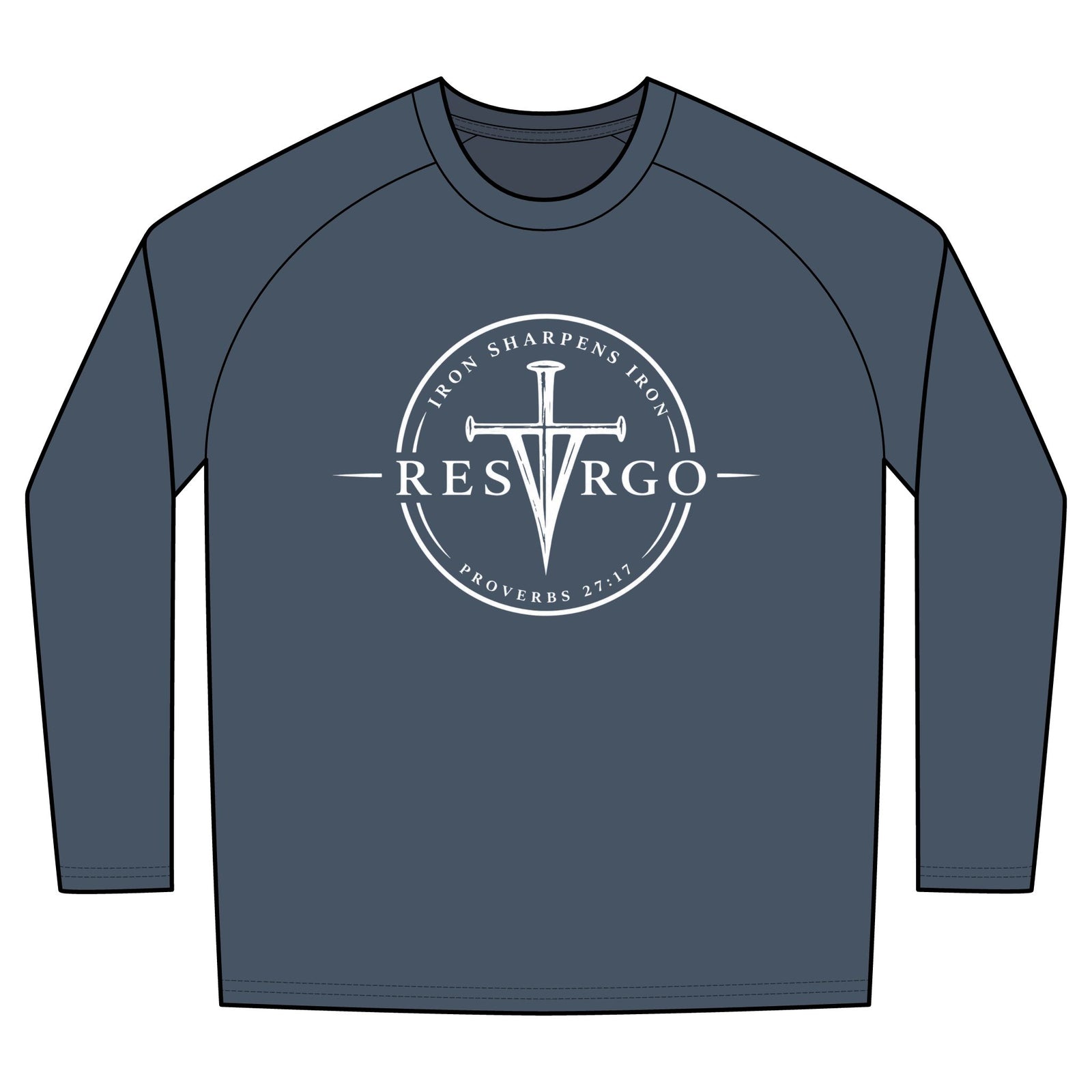 RESVRGO — Proverbs 27:17 Inspirational Christian Tee
