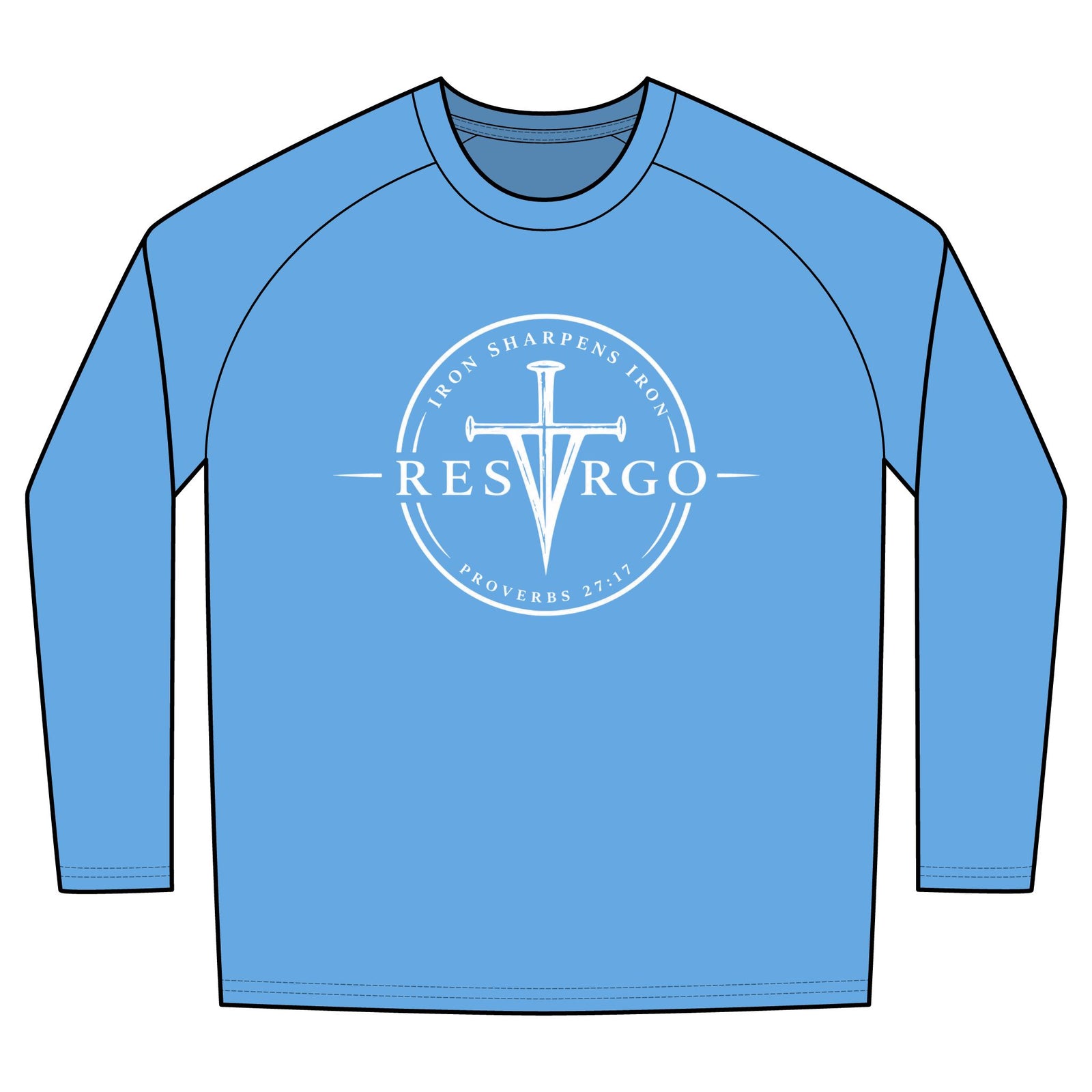 RESVRGO — Proverbs 27:17 Inspirational Christian Tee
