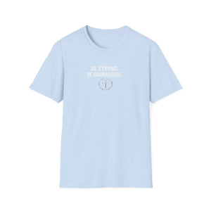 RESVRGO-Joshua 1:9 Inspirational Scripture T-Shirt — Courage & Strength Christian Tee