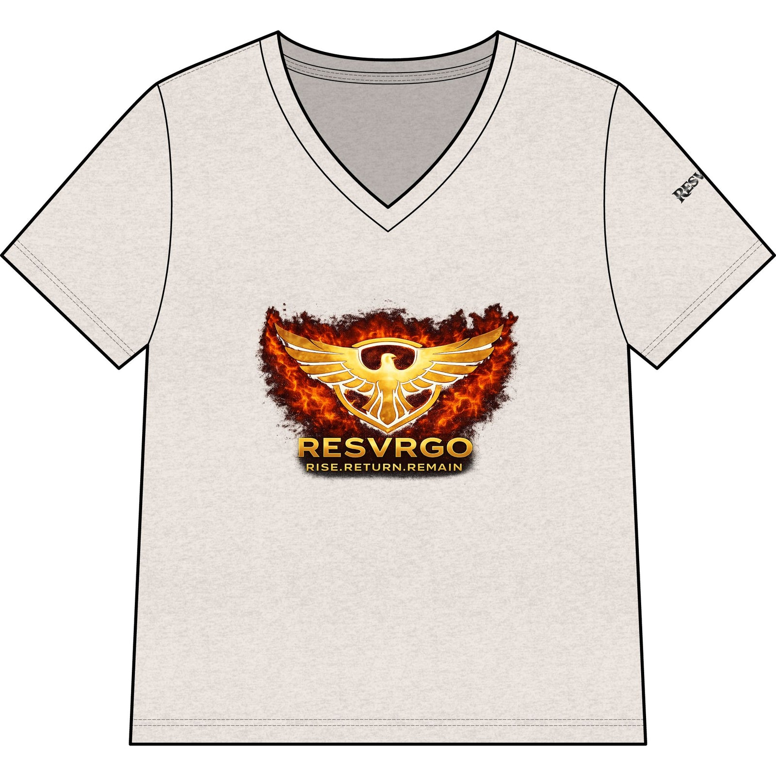 RESVRGO  V-Neck Tee Women's Shirt