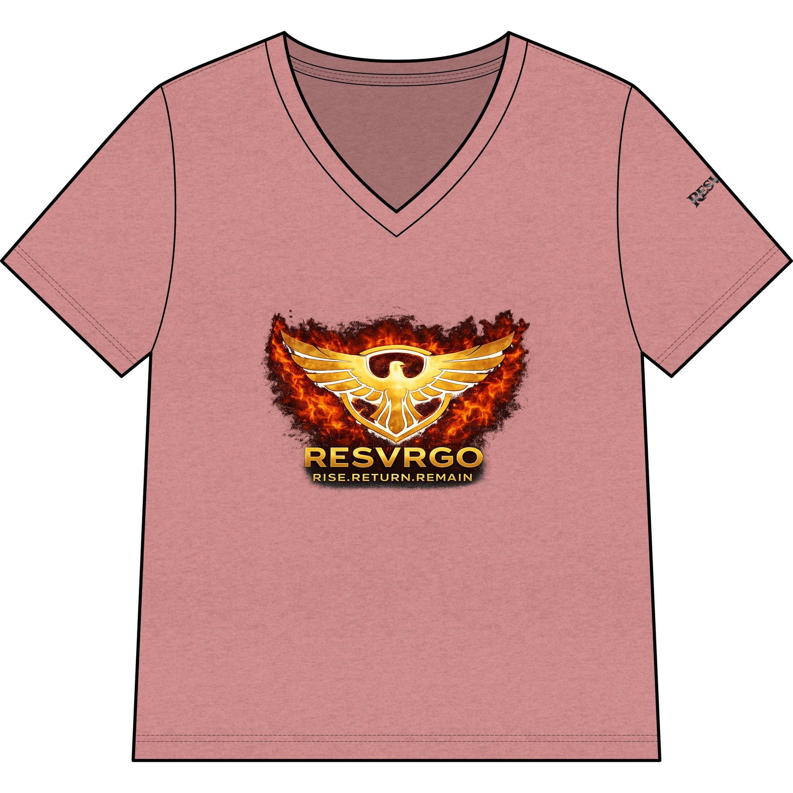 RESVRGO  V-Neck Tee Women's Shirt