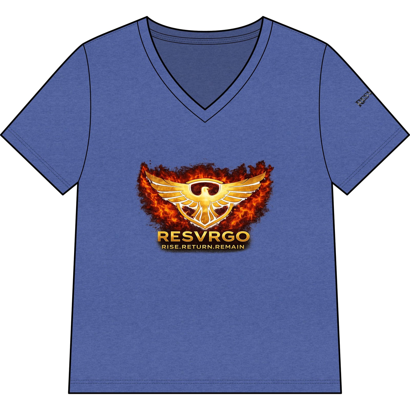 RESVRGO  V-Neck Tee Women's Shirt