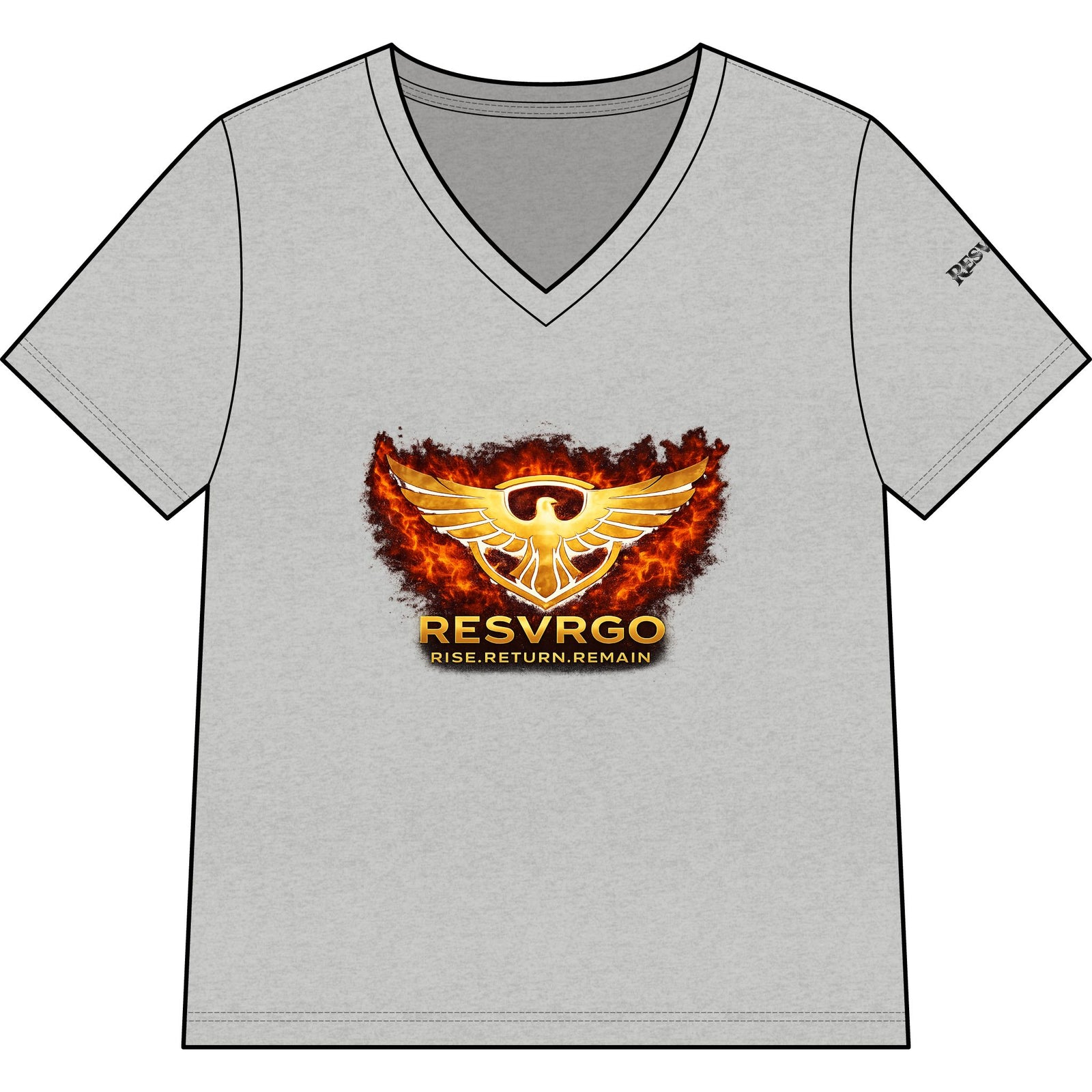 RESVRGO  V-Neck Tee Women's Shirt