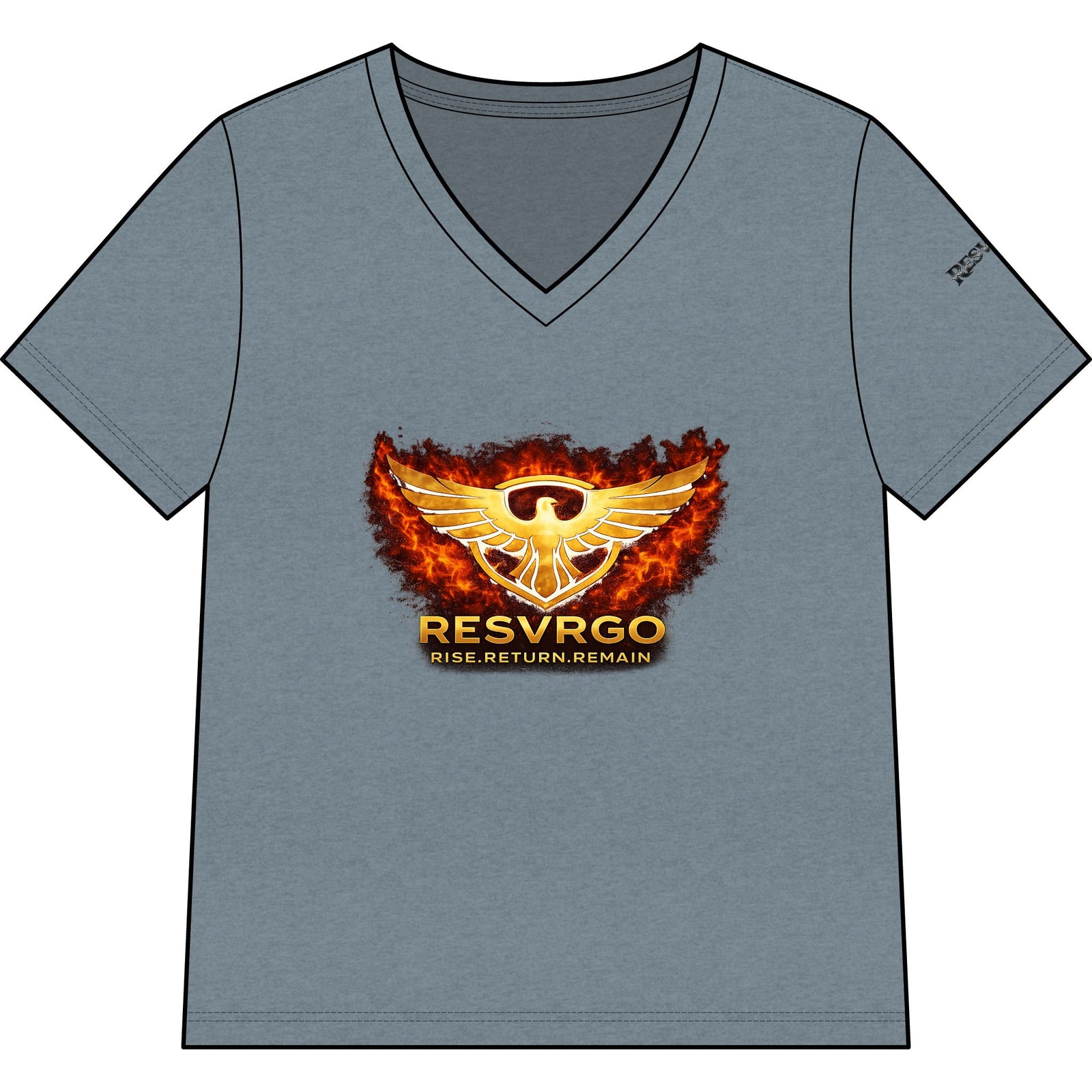 RESVRGO  V-Neck Tee Women's Shirt