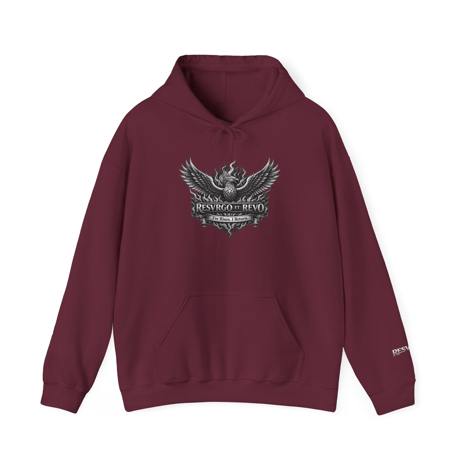 Graphic Hoodie — RESVRGO Phoenix Crest Pullover