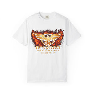 Graphic T-Shirt — "Rise.Return.Remain" Motivational Tee