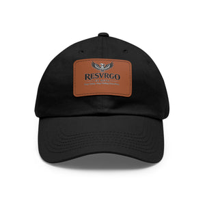 Leather Patch Dad Hat