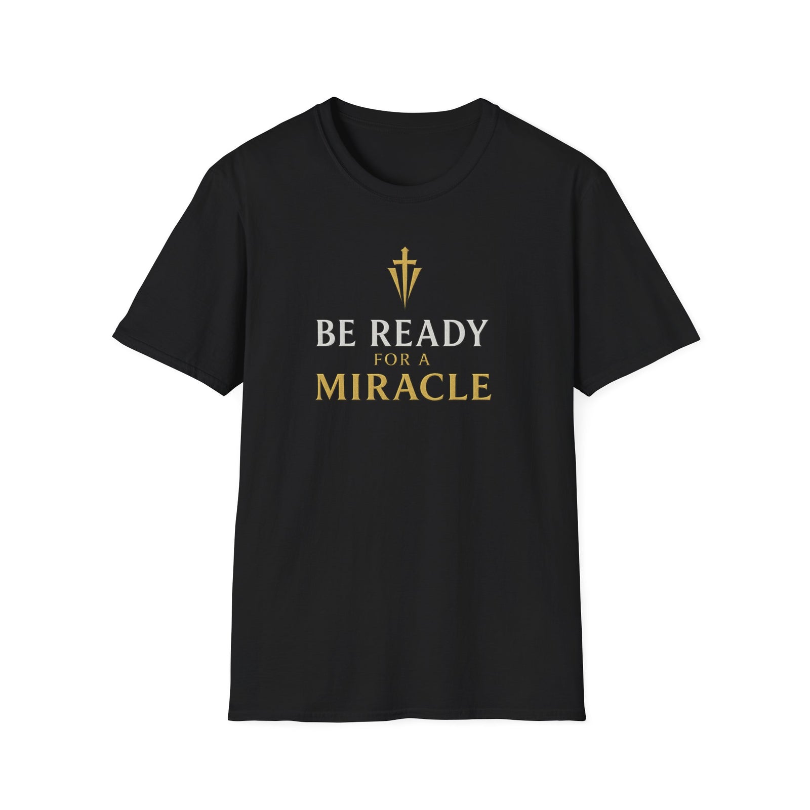 Be Ready for a Miracle T-Shirt — Inspirational Faith Graphic Tee
