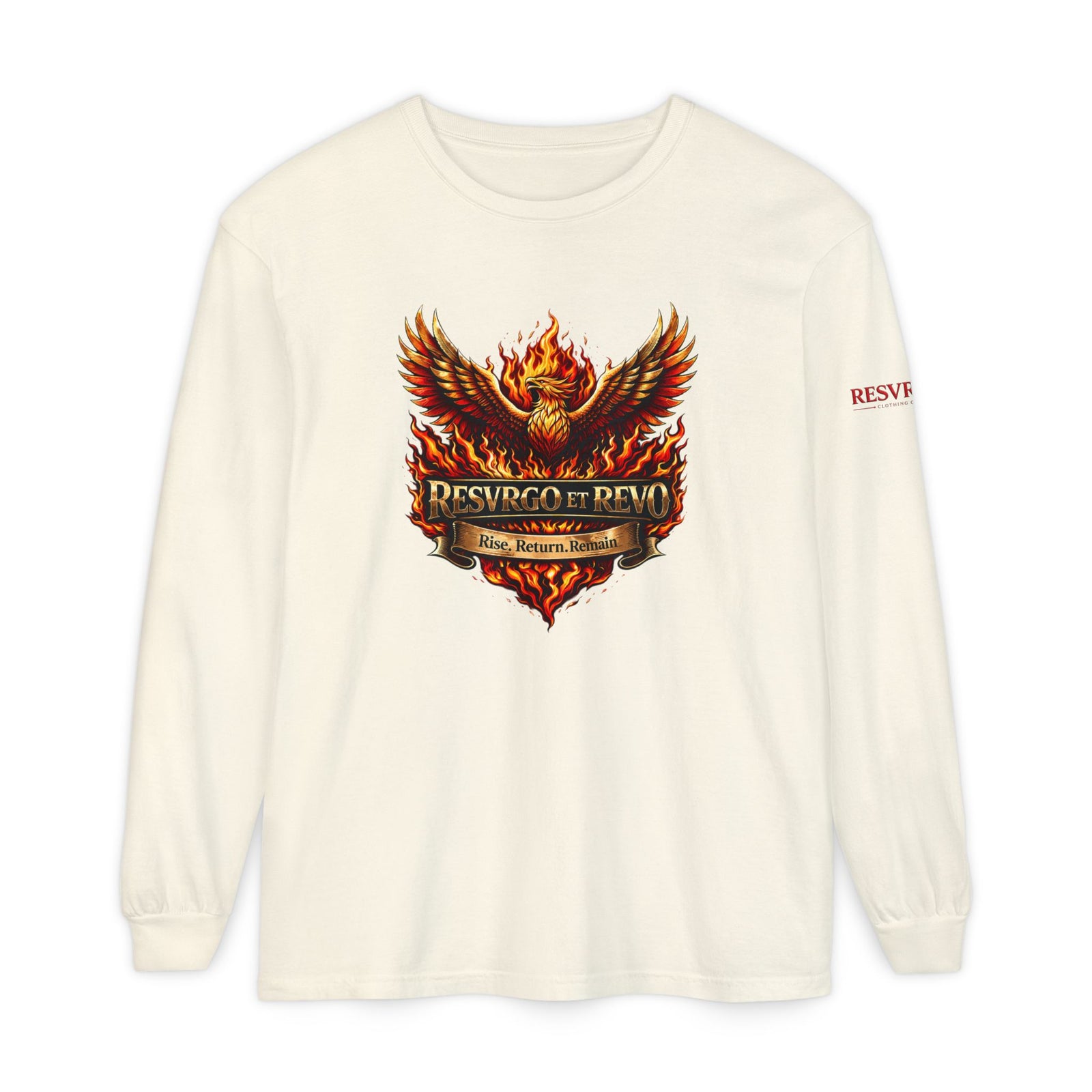 Phoenix Flame Long Sleeve Tee
