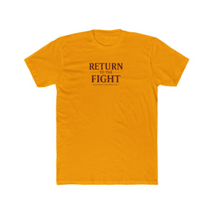 Return to the Fight Tee — Minimal Inspirational Crewneck
