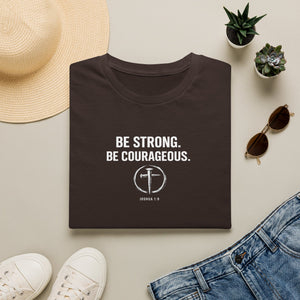 RESVRGO-Joshua 1:9 Inspirational Scripture T-Shirt — Courage & Strength Christian Tee