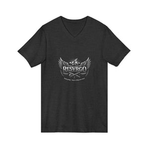 V-Neck Tee — Vintage Graphic T-Shirt