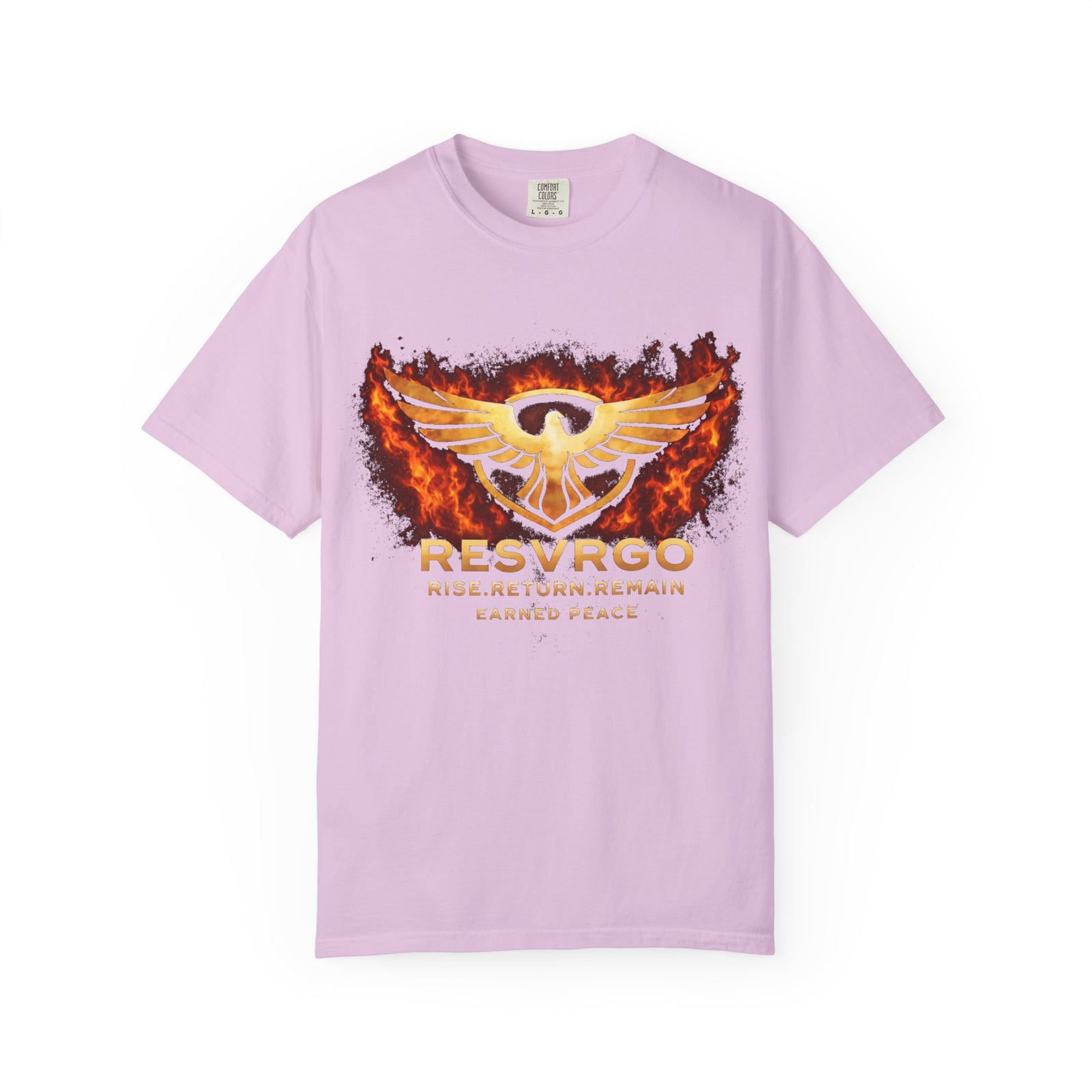 Graphic T-Shirt — "Rise.Return.Remain" Motivational Tee