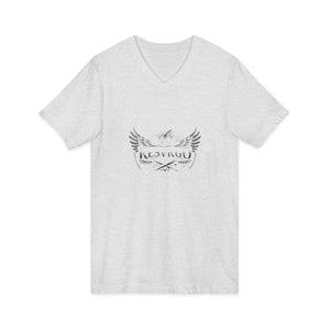 V-Neck Tee — Vintage Graphic T-Shirt