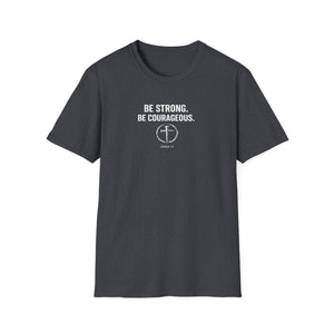 RESVRGO-Joshua 1:9 Inspirational Scripture T-Shirt — Courage & Strength Christian Tee