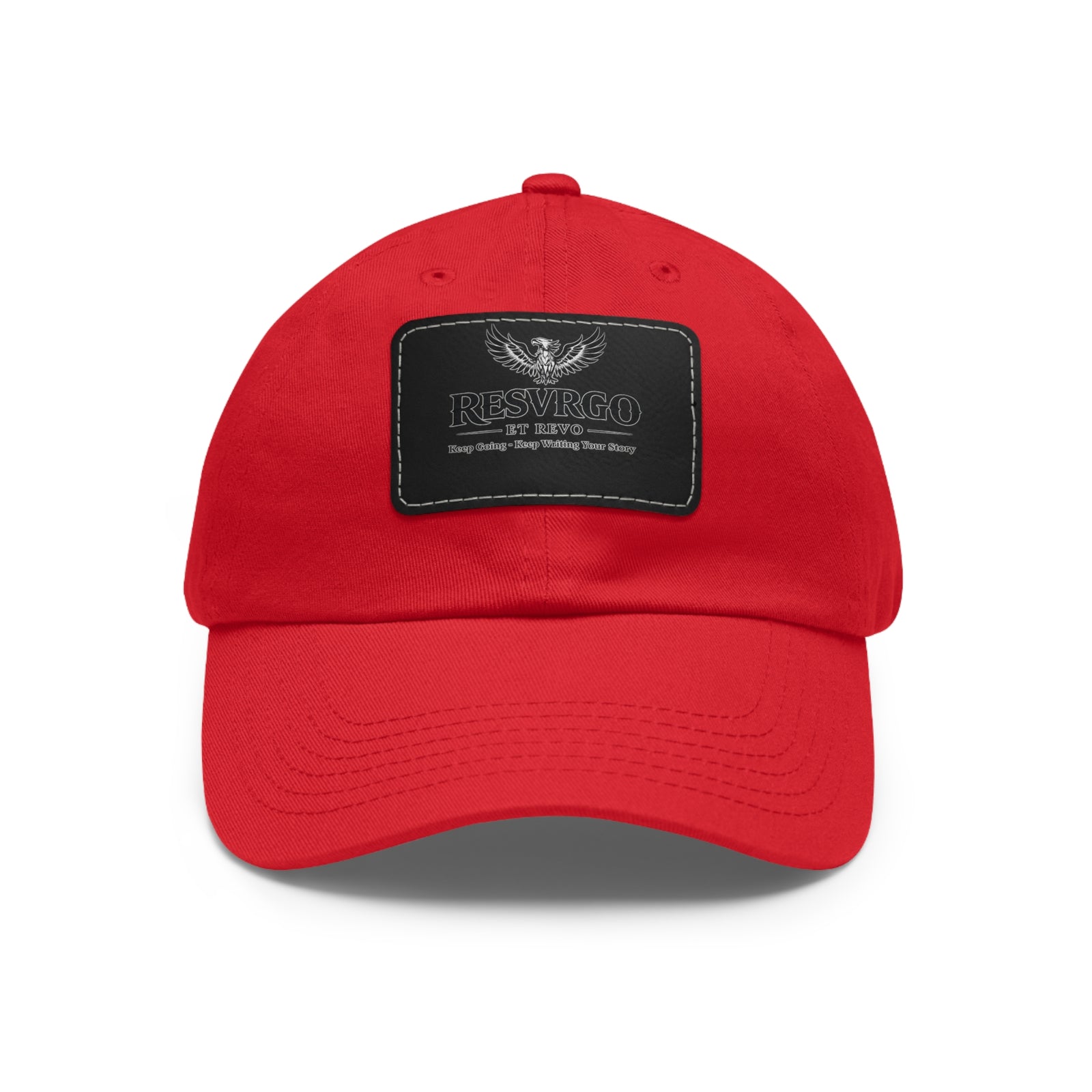 Leather Patch Dad Hat