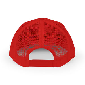 American Flag Snapback Trucker Cap — Distressed USA Patriotic Hat