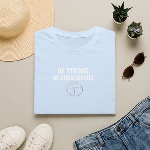 RESVRGO-Joshua 1:9 Inspirational Scripture T-Shirt — Courage & Strength Christian Tee