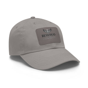 Leather Patch Dad Hat