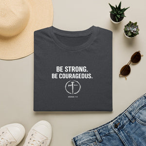 RESVRGO-Joshua 1:9 Inspirational Scripture T-Shirt — Courage & Strength Christian Tee