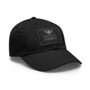 Leather Patch Dad Hat