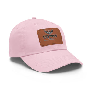 Leather Patch Dad Hat
