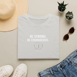 RESVRGO-Joshua 1:9 Inspirational Scripture T-Shirt — Courage & Strength Christian Tee
