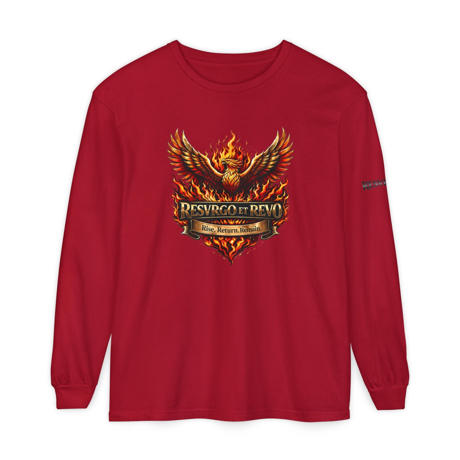 Phoenix Flame Long Sleeve Tee