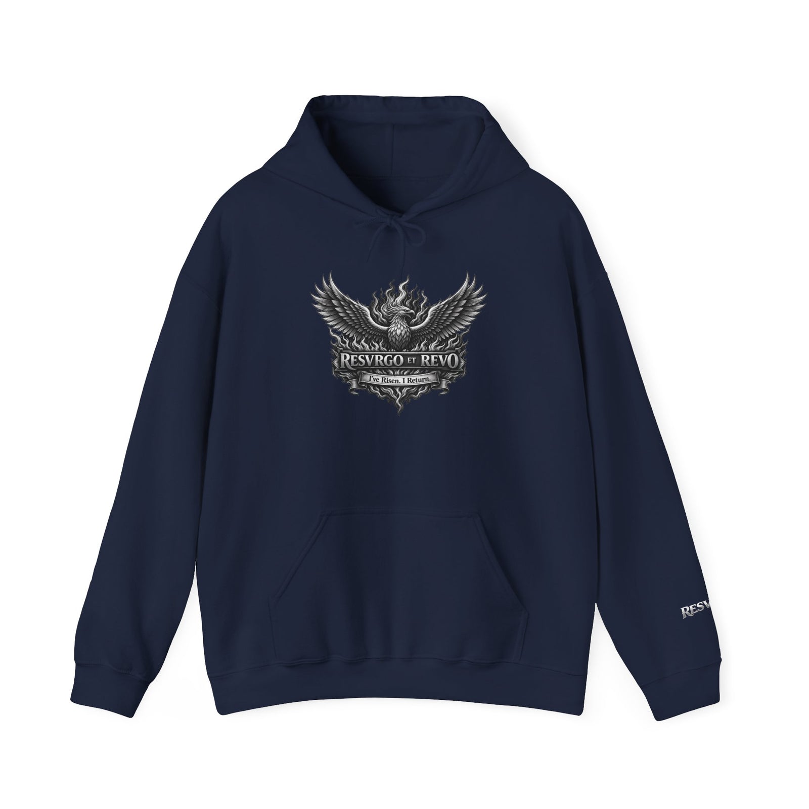 Graphic Hoodie — RESVRGO Phoenix Crest Pullover