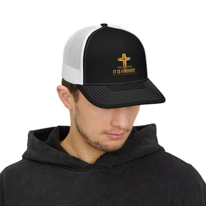 RESVRGO — Gold Cross "It Is Finished" Snapback