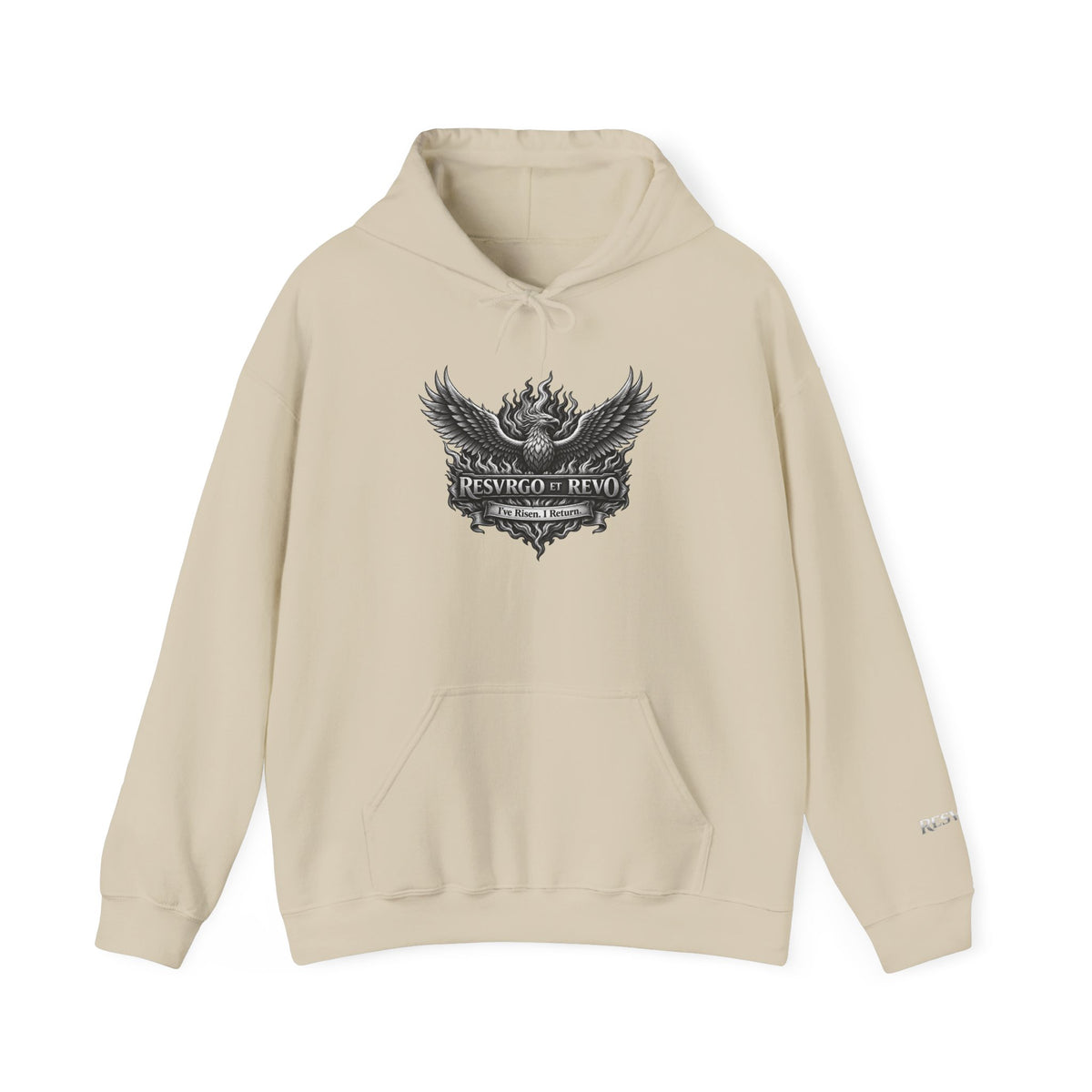 Graphic Hoodie — RESVRGO Phoenix Crest Pullover