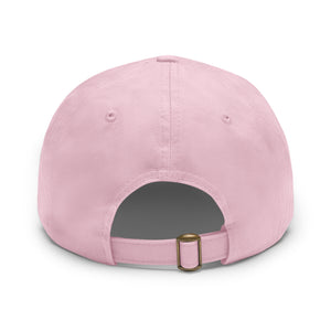 Leather Patch Dad Hat