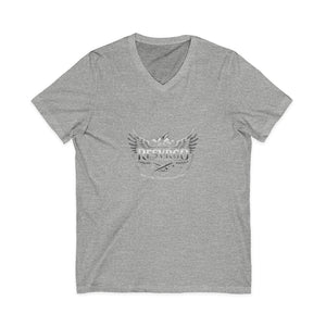 V-Neck Tee — Vintage Graphic T-Shirt