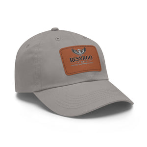 Leather Patch Dad Hat