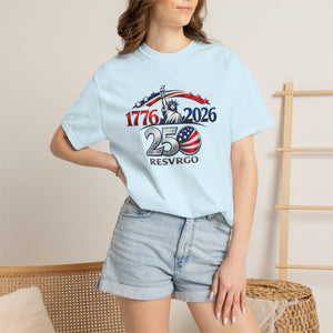 Patriotic 250th Anniversary T-Shirt – 1776–2026 Resurgo Celebration Tee